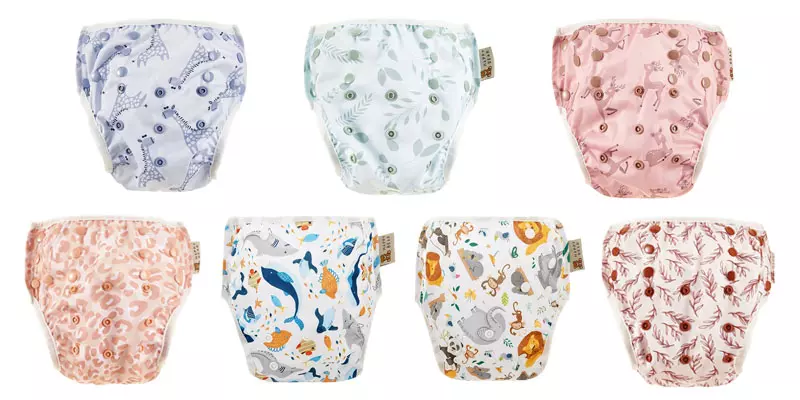 thumbnail: Zwemluier Savanna – Wasbaar, Klittenband, Onesize 0-3 Jaar